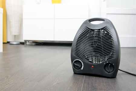 Small heater to warm up your room: 